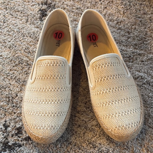 Esprit Nadine espadrille slip on shoes w jute-wrapped midsole Neutral color - Picture 3 of 4